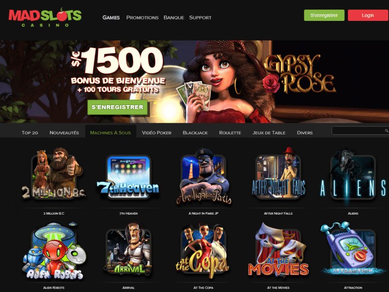 Image: Découvrez les Offres de Mad Casino, le Leader des Jeux en Ligne en France Image: Découvrez les Offres de Mad Casino, le Leader des Jeux en Ligne en France